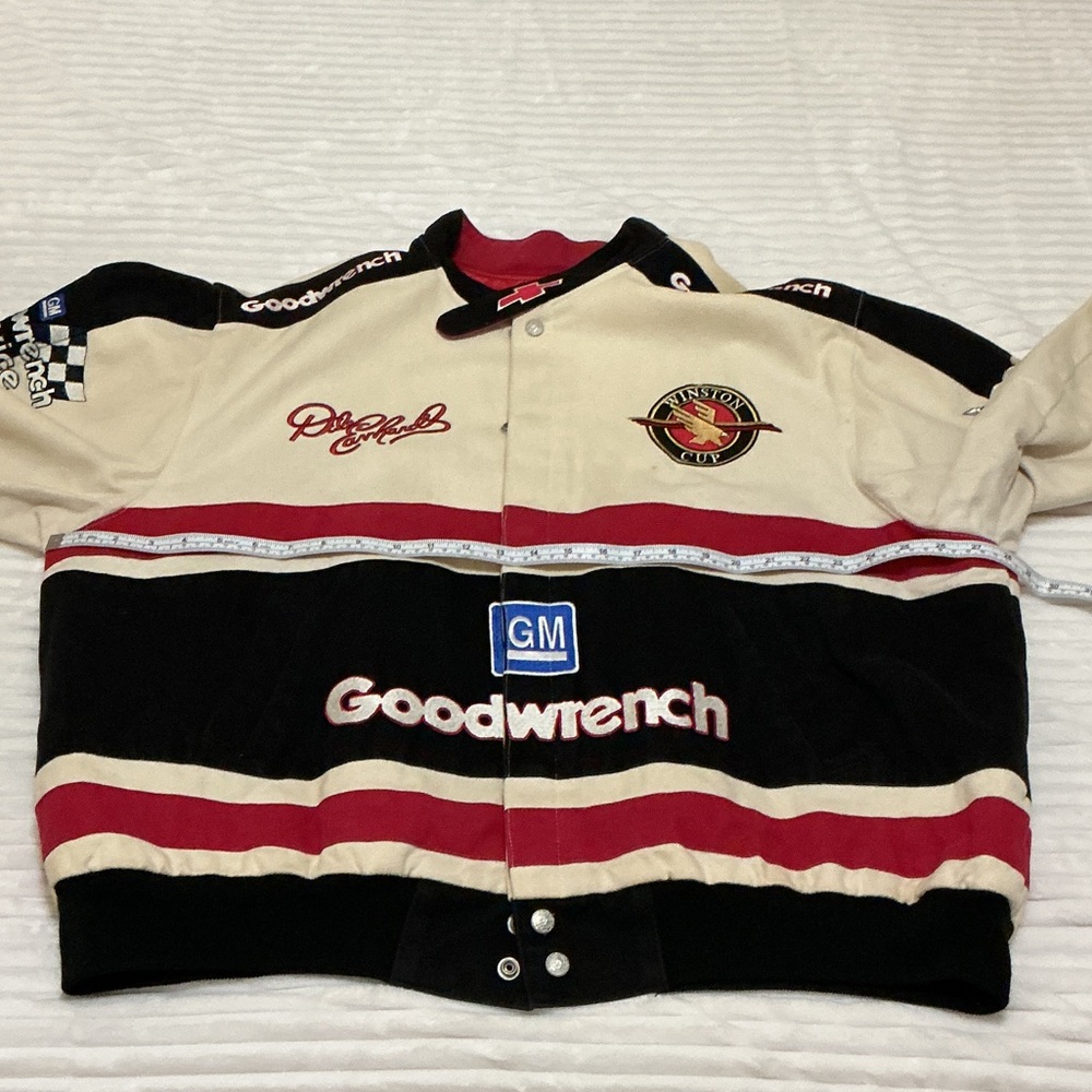 Hamilton Racing Jacket with Red and White Accents